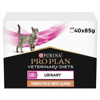 PRO PLAN Veterinary Diet Adult UR Urinary Wet Cat Food - Salmon